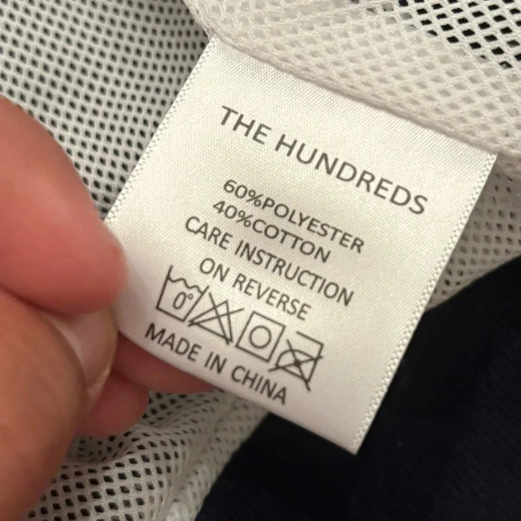 The Hundreds Men's Marina Jacket Blue And Red - Picture 7 of 8